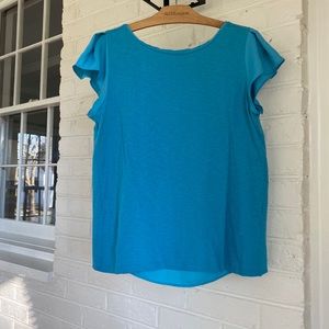 Talbots Blue Blouse